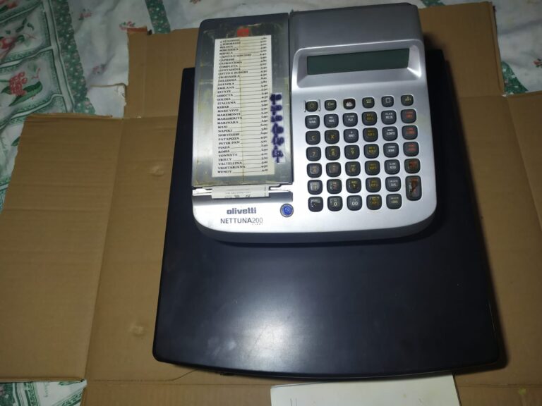 REGISTRATORE DI CASSA OLIVETTI NETTUNA 200 1