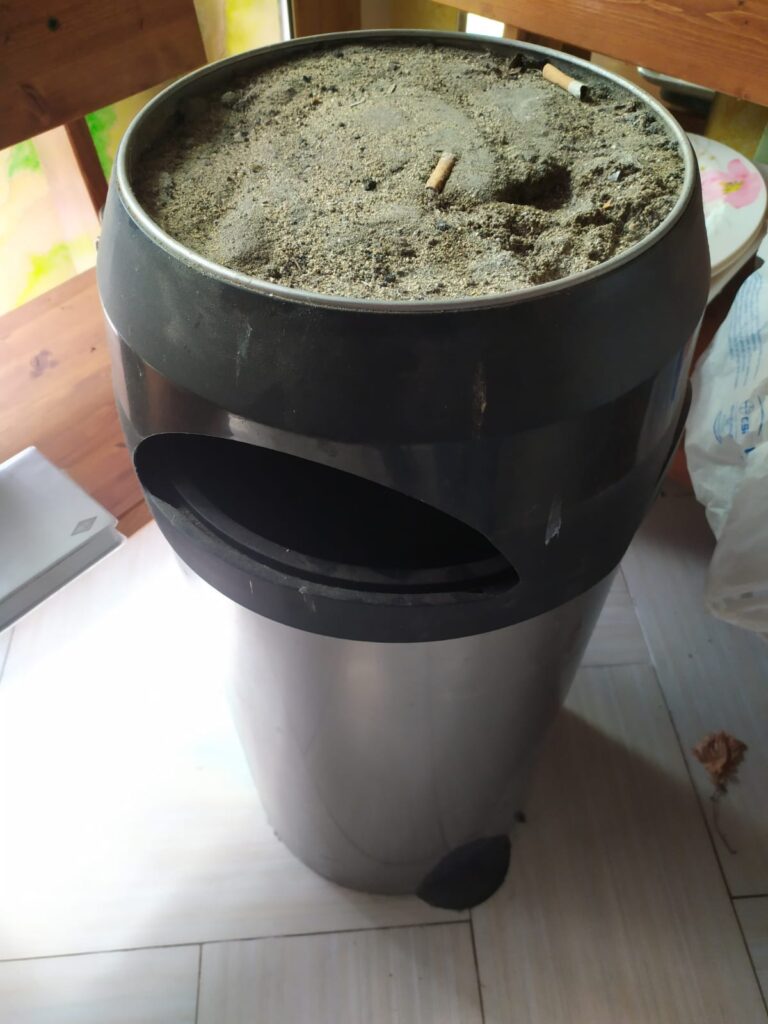 POSACENERE GETTACARTE ECO INOX 2